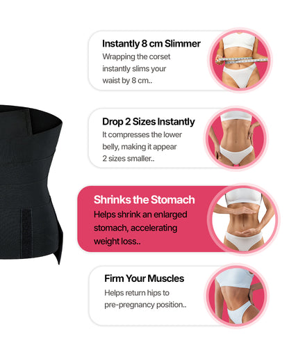 LatexWrap Pro - Waist and Abdomen Shaping Corset